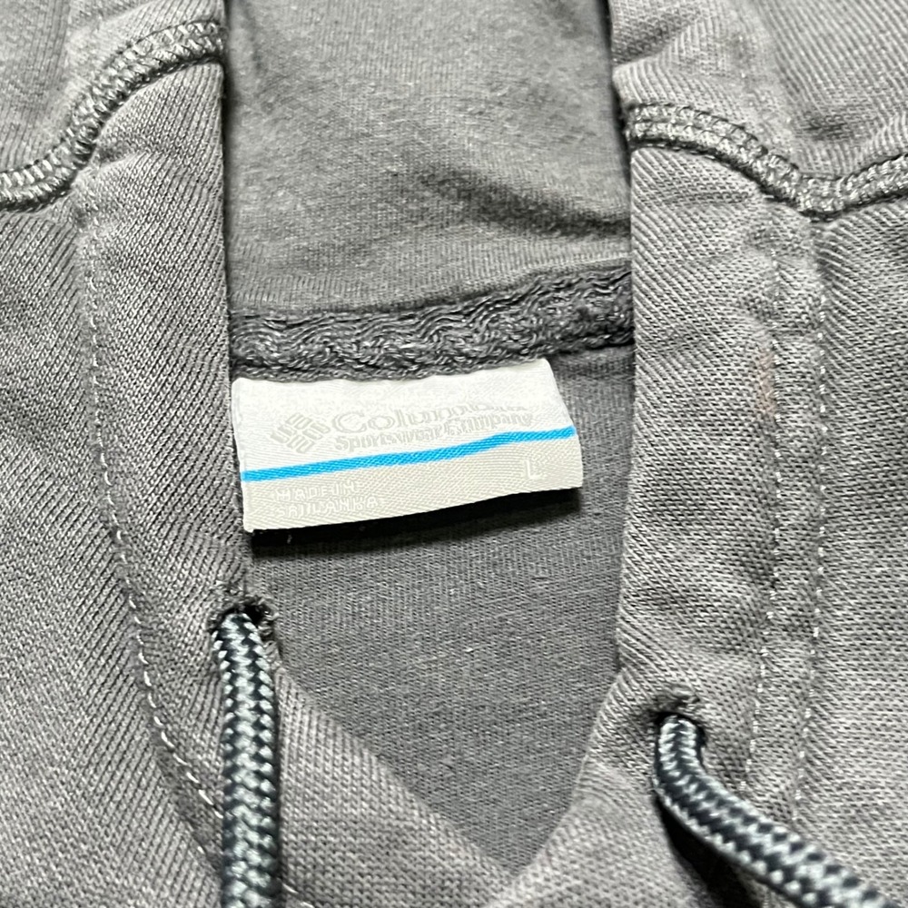 Columbia Sportswear Hoodie Size L Gray Graphic‎ Logo Pullover XM0399 Mens - Picture 3 of 10